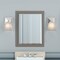 Alaterre Furniture Williamsburg 2pc Wooden Bathroom Vanity Set - 48-in. L Vanity, 30-in. L Rectangular Mirror, Gray AVAN480040B - alternate 9